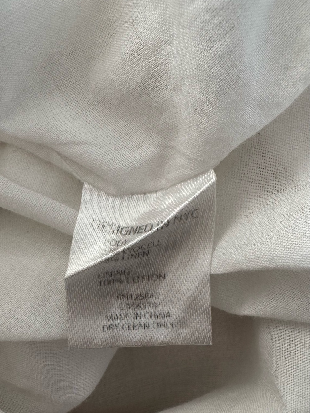 INTERMIX Cream Button-Front Collared Top - Picture 8 of 9